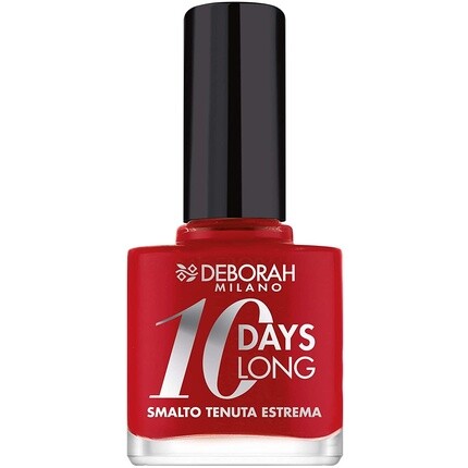 Лак для ногтей стойкостью 10 дней № 904 Queen Red, Deborah
Лак для ногтей стойкостью 10 дней № 904 Queen Red, Deborah
