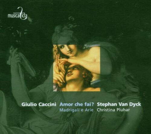 CD диск Caccini / Van Dyck / Pluhar / Gato / Da Gamba: Amor Che Fai Madrigali E Arie
CD диск Caccini / Van Dyck / Pluhar / Gato / Da Gamba: Amor Che Fai Madrigali E Arie