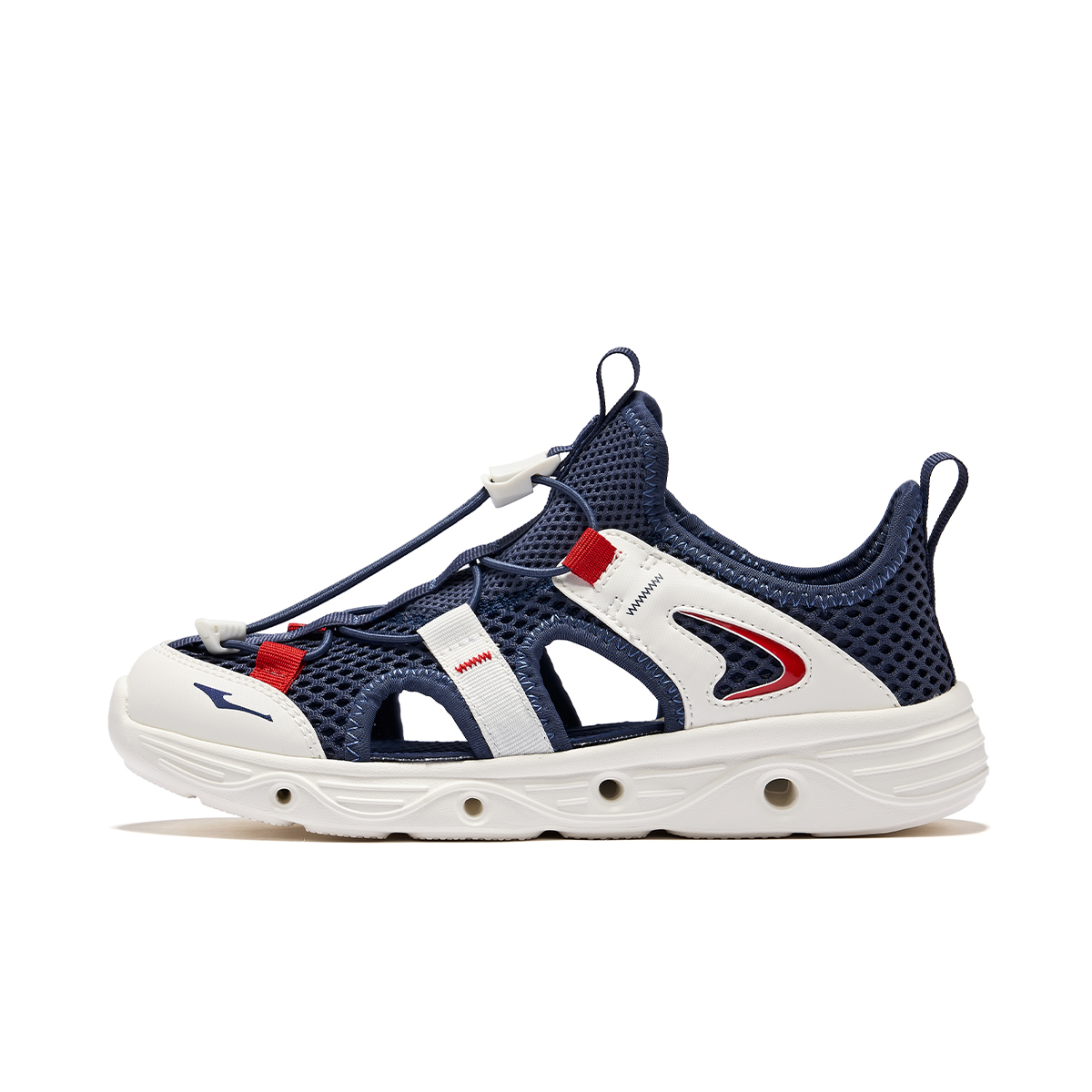 Детские сандалии с низким верхом, нескользящие, дышащие, быстросохнущие ERKE KIDS, синий/белый
Детские сандалии с низким верхом, нескользящие, дышащие, быстросохнущие ERKE KIDS, синий/белый