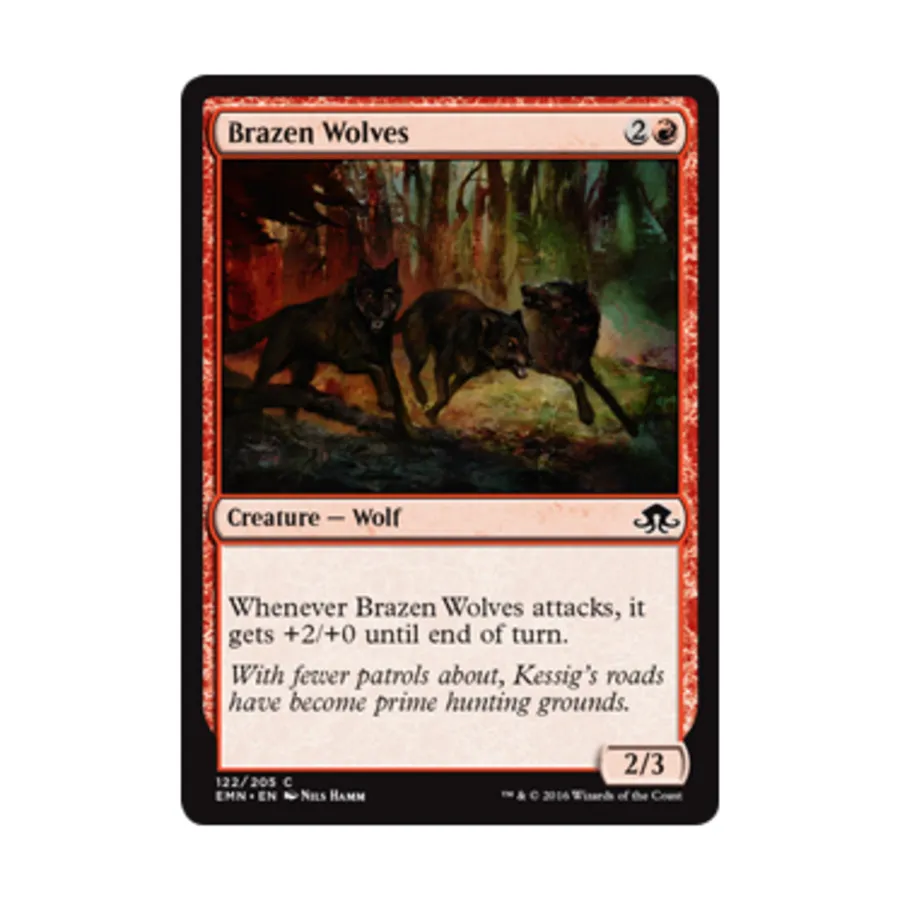 CCG Медные волки (C) (Фольга), MTG - Eldritch Moon
CCG Медные волки (C) (Фольга), MTG - Eldritch Moon