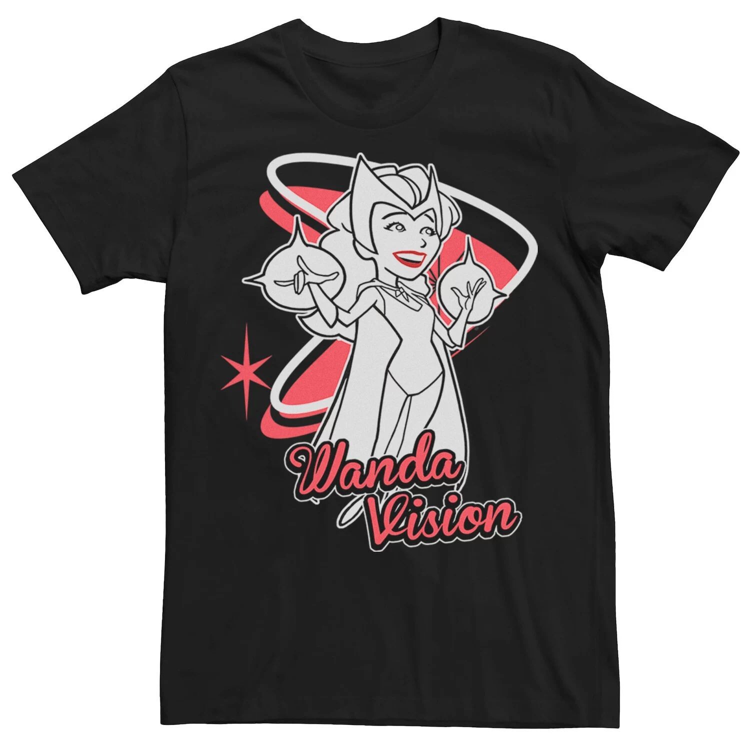 Мужская футболка с героями мультфильмов в стиле ретро Marvel WandaVision Scarlet Witch
Мужская футболка с героями мультфильмов в стиле ретро Marvel WandaVision Scarlet Witch