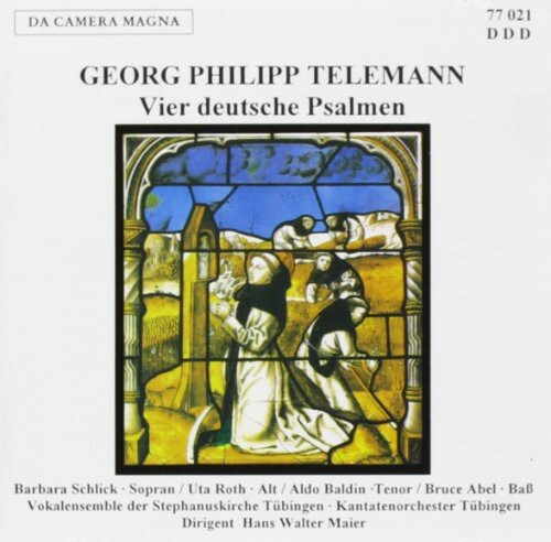 CD диск Telemann / Schlick / Roth / Baldin / Abel: 4 German Psalms
CD диск Telemann / Schlick / Roth / Baldin / Abel: 4 German Psalms
