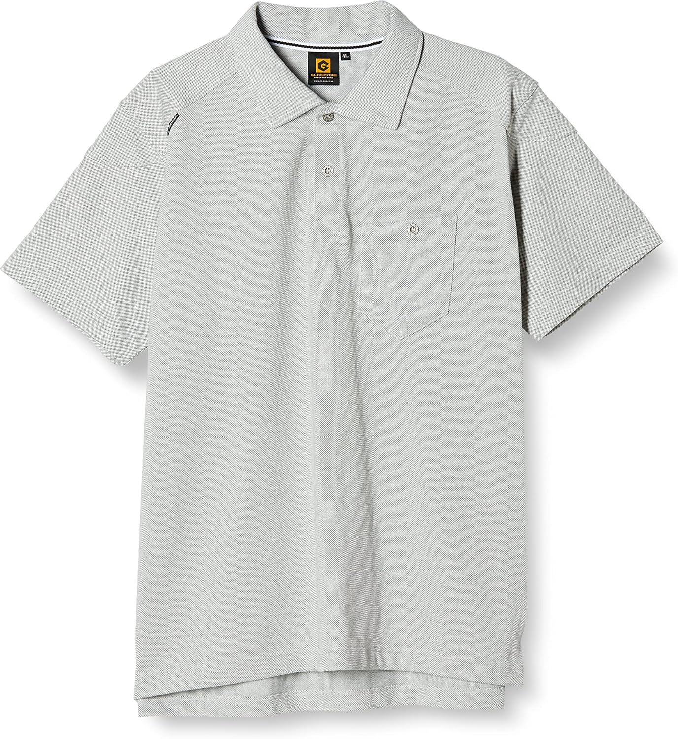 Футболка-поло Co-cos Nobuoka (Co-cos Nobuoka) унисекс для взрослых с коротким рукавом, дезодорирующим эффектом, воротником с эффектом памяти формы, короткой длиной рукава, светло-серый
Футболка-поло Co-cos Nobuoka (Co-cos Nobuoka) унисекс для взрослых с коротким рукавом, дезодорирующим эффектом, воротником с эффектом памяти формы, короткой длиной рукава, светло-серый