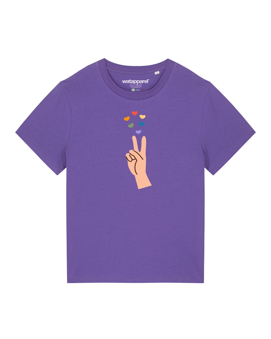 Рубашка Watapparel Spread Love, фиолетовый/темно-фиолетовый
Рубашка Watapparel Spread Love, фиолетовый/темно-фиолетовый