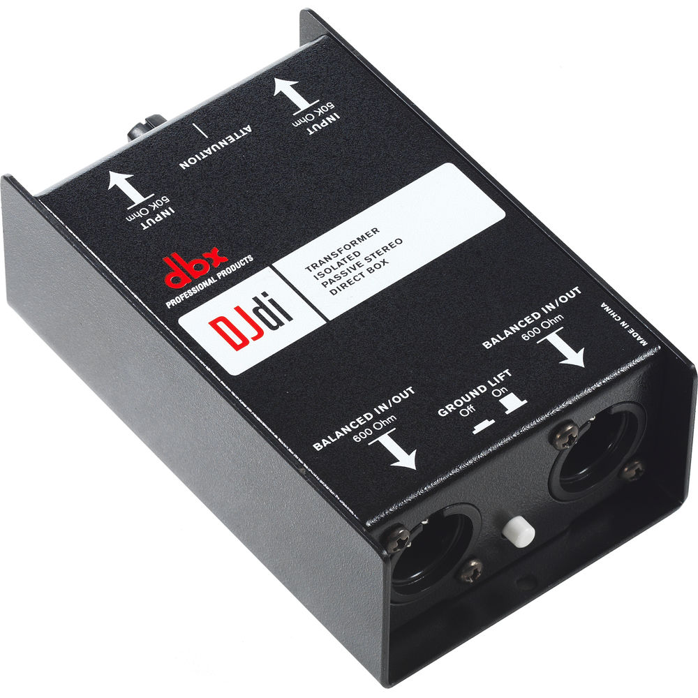 Директ-бокс dbx DJdi 2-Channel Passive Direct Box DJDI
Директ-бокс dbx DJdi 2-Channel Passive Direct Box DJDI