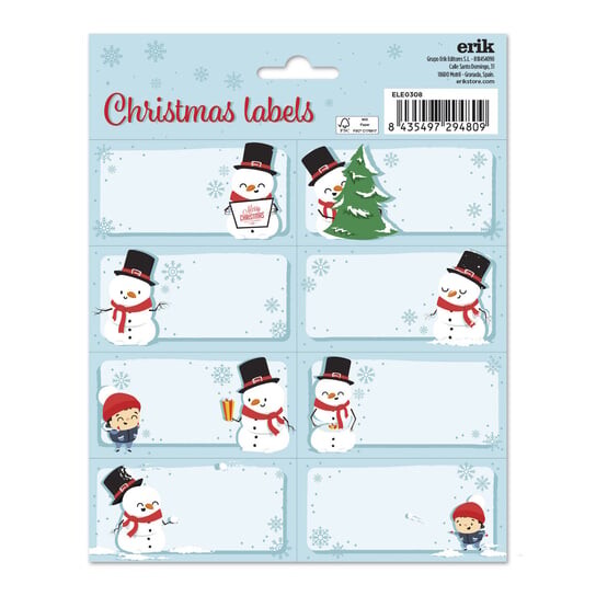 Рождественские Самоклеящиеся Этикетки Снеговик Inna marka
Рождественские Самоклеящиеся Этикетки Снеговик Inna marka