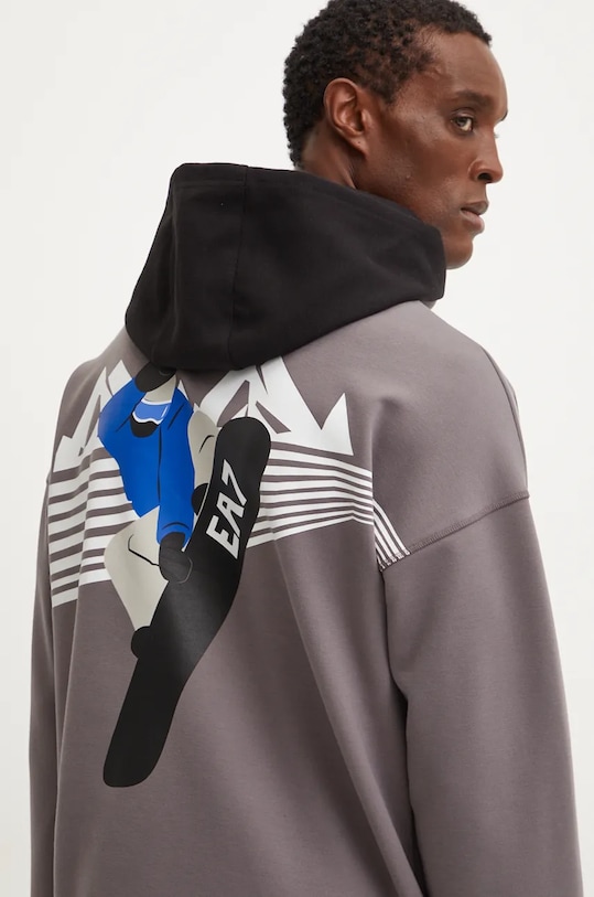 Толстовка Ea7 Emporio Armani, серый
Толстовка Ea7 Emporio Armani, серый
