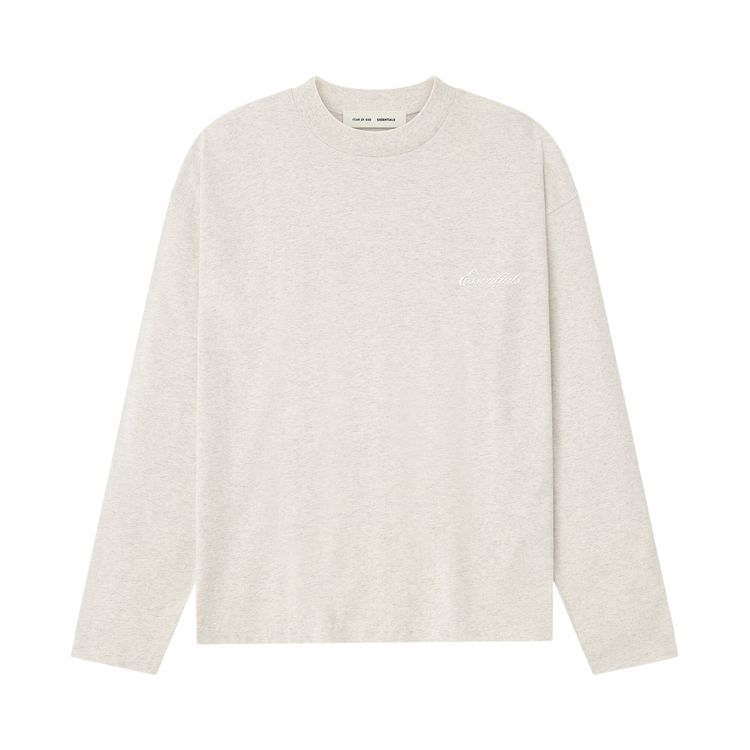 Классическая футболка с длинным рукавом и вышивкой Fear of God Essentials, белый
Классическая футболка с длинным рукавом и вышивкой Fear of God Essentials, белый
