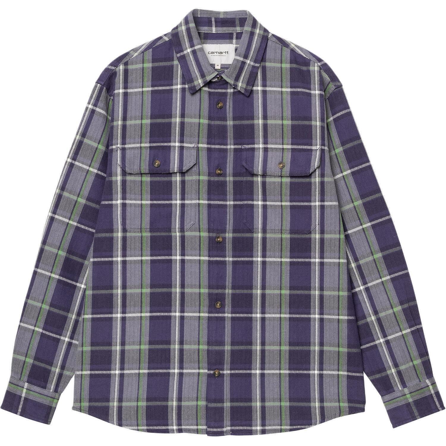 Длинный рукав Хобарт Рубашка Мужская Carhartt WIP, фиолетовый
Длинный рукав Хобарт Рубашка Мужская Carhartt WIP, фиолетовый