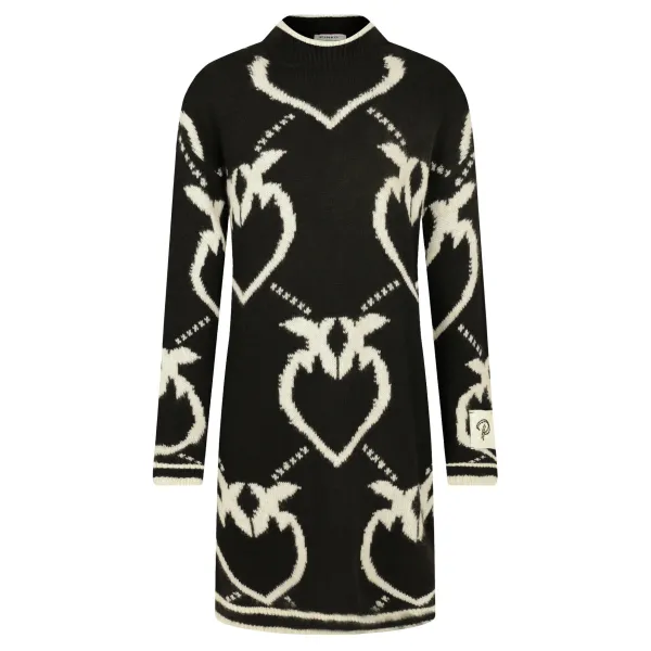 Платье с добавлением шерсти Pinko Up, черный 
Платье с добавлением шерсти Pinko Up, черный