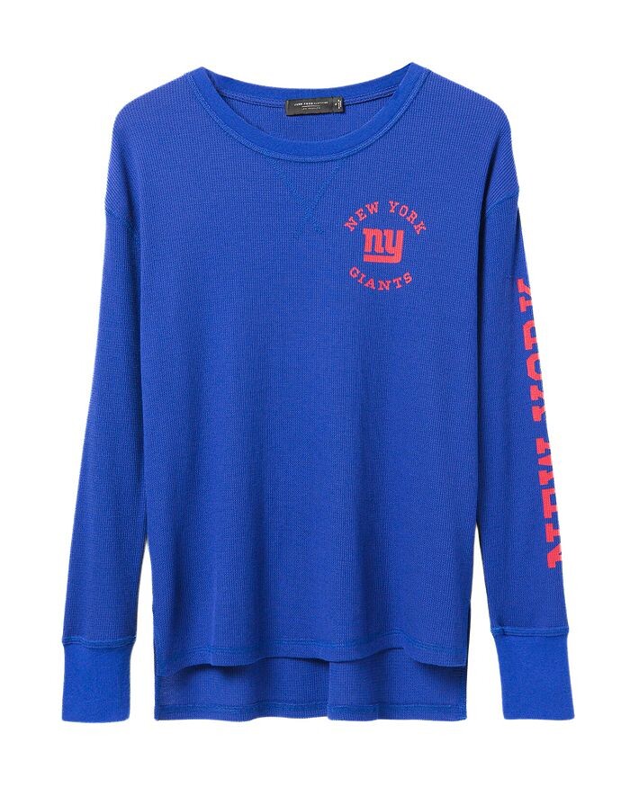 Лонгслив женский Women's NFL New York Giants Timeout Thermal Junk Food Clothing, белый
Лонгслив женский Women's NFL New York Giants Timeout Thermal Junk Food Clothing, белый