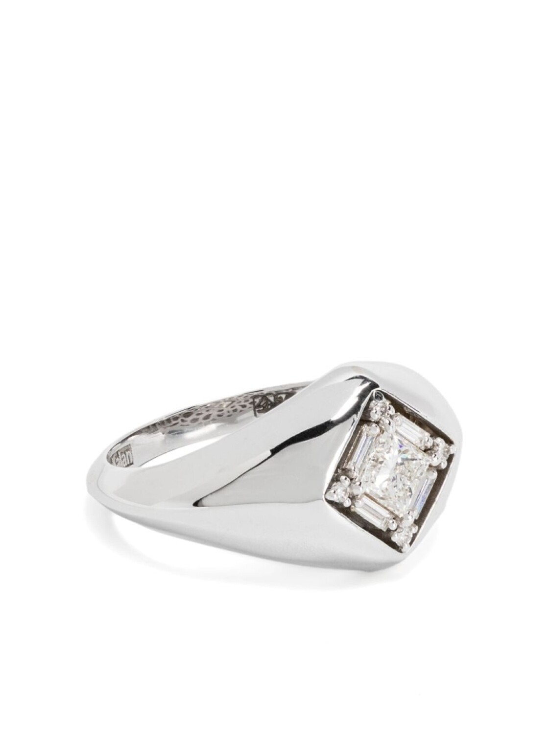 Кольцо с бриллиантом из белого золота 18 карат Suzanne Kalan, серебряный
Кольцо с бриллиантом из белого золота 18 карат Suzanne Kalan, серебряный