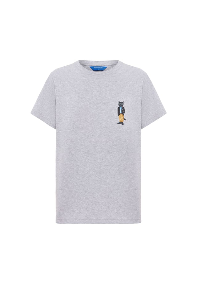 Рубашка «Регата Кэт» Cat By Manii'Ta Lacitta, серый 
Рубашка «Регата Кэт» Cat By Manii'Ta Lacitta, серый