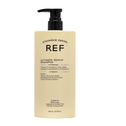 Шампунь Ref Ultimate Repair 600ml - Sulphate Free Shampoo for Dry and Damaged Hair
Шампунь Ref Ultimate Repair 600ml - Sulphate Free Shampoo for Dry and Damaged Hair