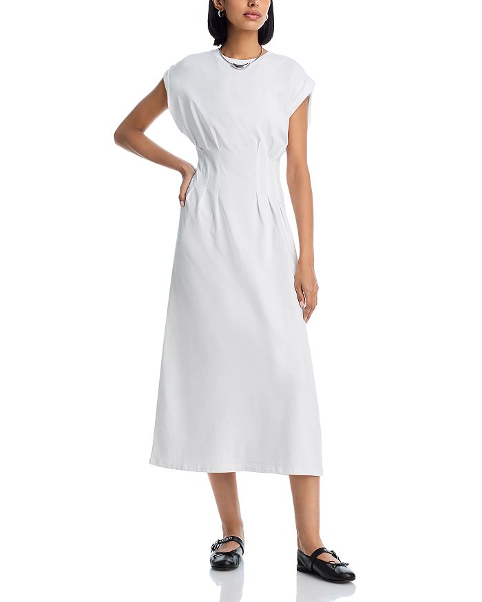 Платье из джерси с защипами FRAME, белый
Платье из джерси с защипами FRAME, белый