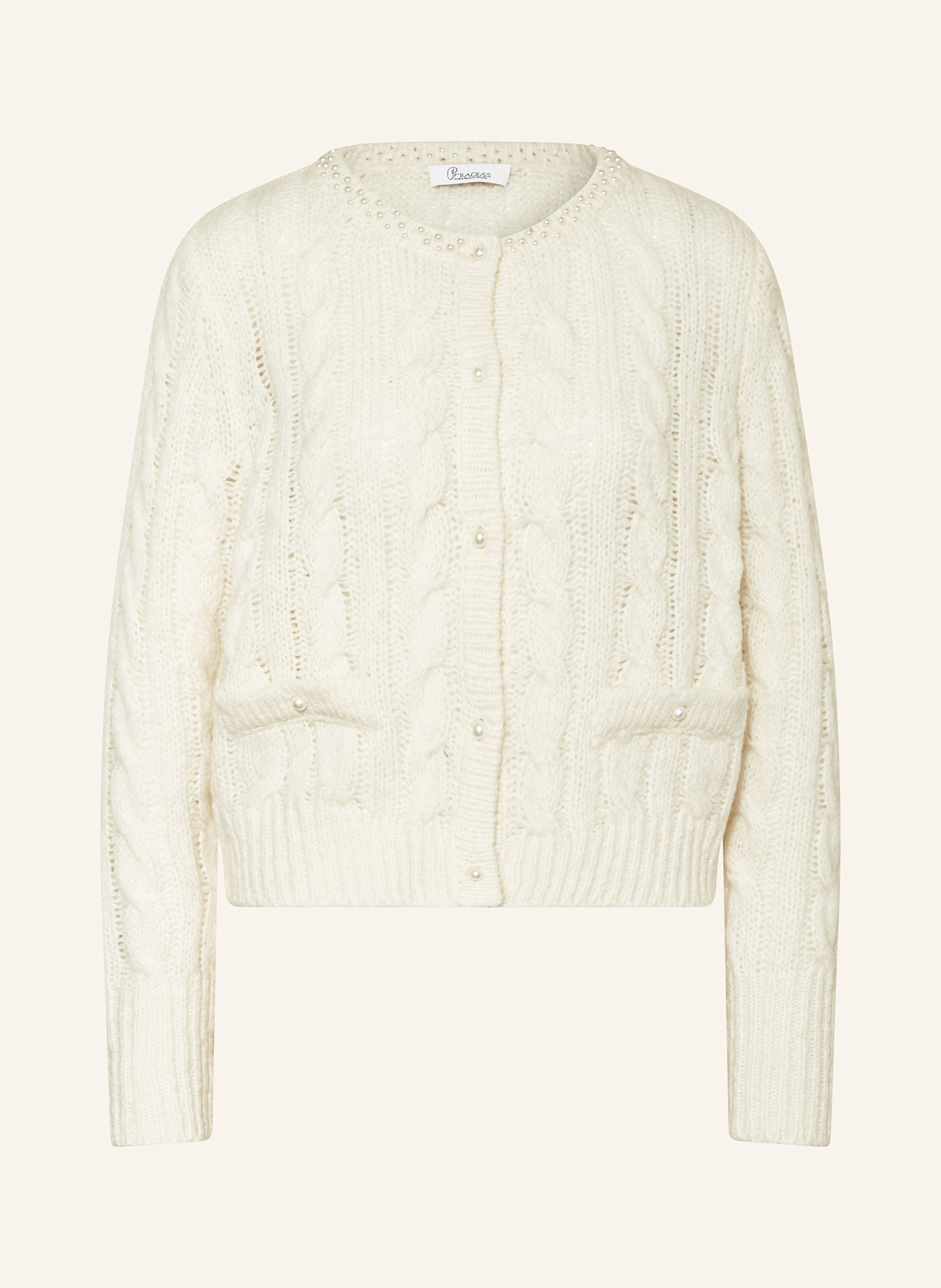 Кардиган с декоративными бусинами Princess Goes Hollywood, белый
Кардиган с декоративными бусинами Princess Goes Hollywood, белый
