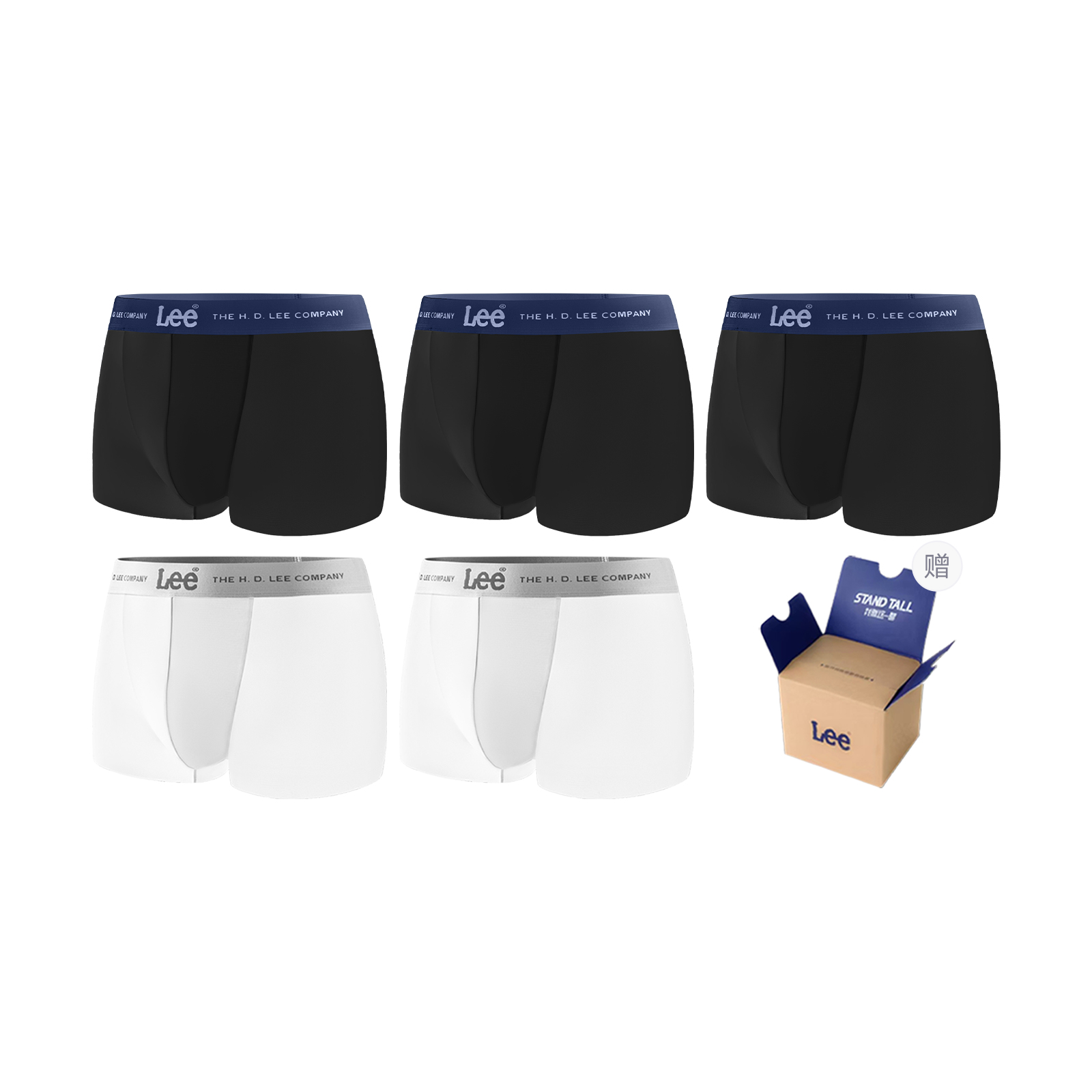 Lee SS25 INDIGO подарочный набор нижнего белья для мужчин 5 штук
Lee SS25 INDIGO подарочный набор нижнего белья для мужчин 5 штук