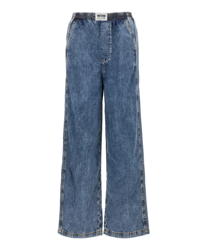 Джинсы с вышивкой Moschino, синий
Джинсы с вышивкой Moschino, синий