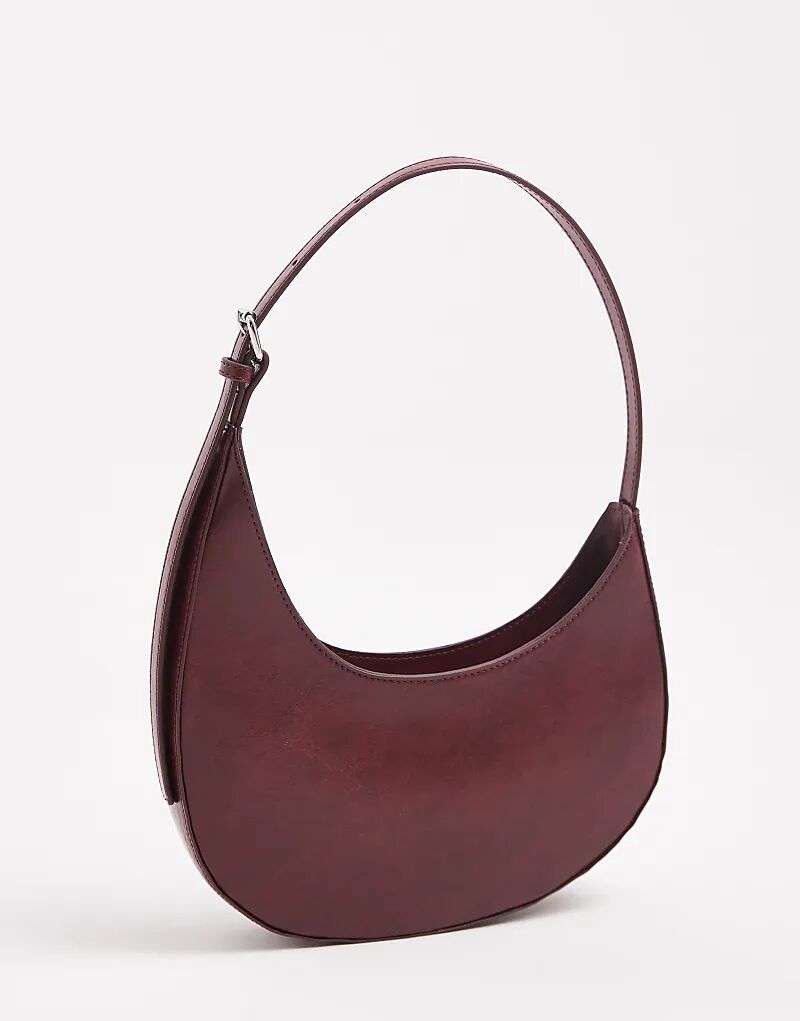 Сумка через плечо ASOS DESIGN с асимметричным овальным кроем и пряжкой, цвет: бордовый
Сумка через плечо ASOS DESIGN с асимметричным овальным кроем и пряжкой, цвет: бордовый