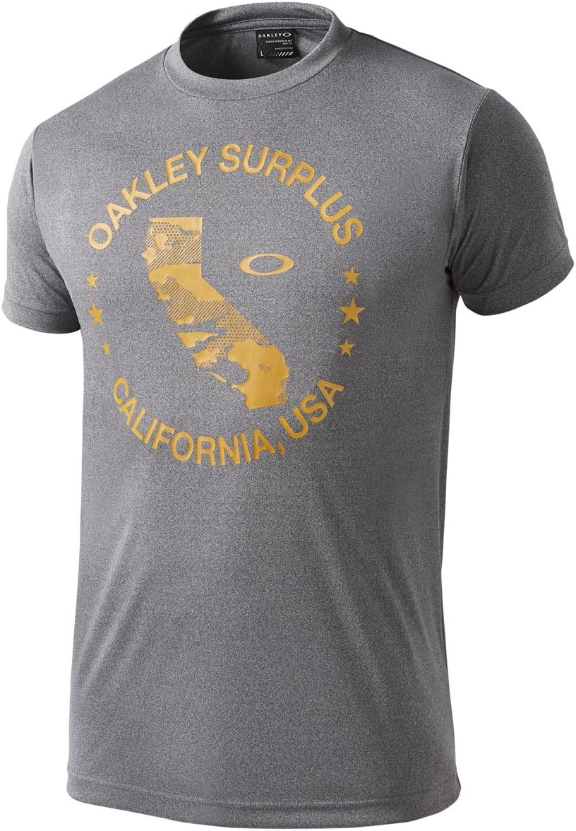 Мужская спортивная футболка Oakley 454742JPL20Q, темно-серый меланж
Мужская спортивная футболка Oakley 454742JPL20Q, темно-серый меланж