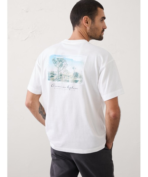 Футболка с графическим принтом BANANA REPUBLIC FACTORY STORE, белый
Футболка с графическим принтом BANANA REPUBLIC FACTORY STORE, белый