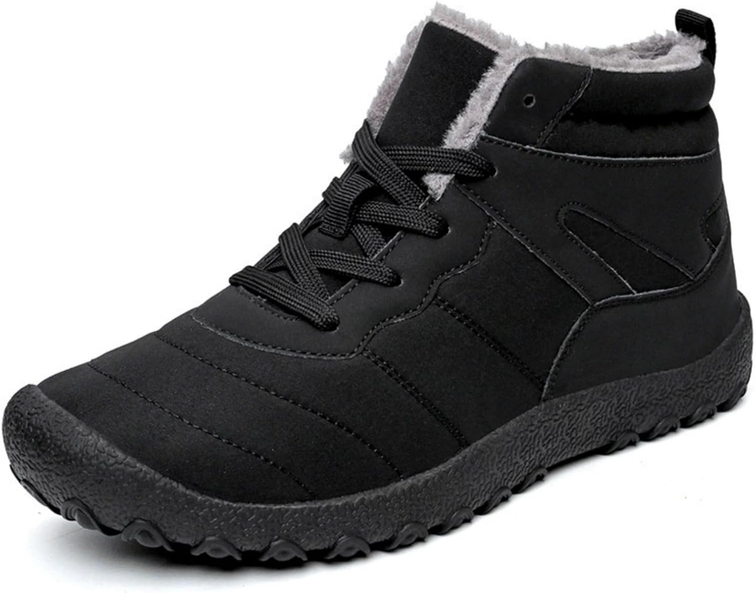 Ботинки для пеших прогулок, женские и мужские, с меховой подкладкой, теплые ботильоны, удобные ходовые туфли, водоотталкивающие, модные, с нескользящей подошвой, термообувь Toumov, черный
Ботинки для пеших прогулок, женские и мужские, с меховой подкладкой, теплые ботильоны, удобные ходовые туфли, водоотталкивающие, модные, с нескользящей подошвой, термообувь Toumov, черный