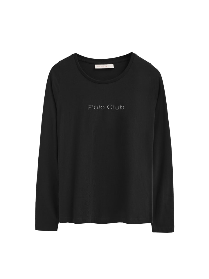 Polo Club Футболка с длинными рукавами черного цвета
Polo Club Футболка с длинными рукавами черного цвета