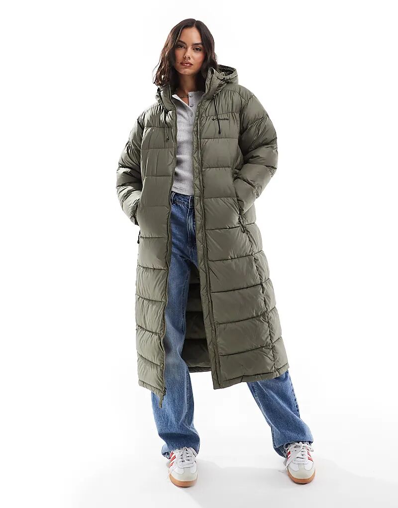 Длинный пуховик Pike Lake II цвета каменно-зеленый Columbia
Длинный пуховик Pike Lake II цвета каменно-зеленый Columbia