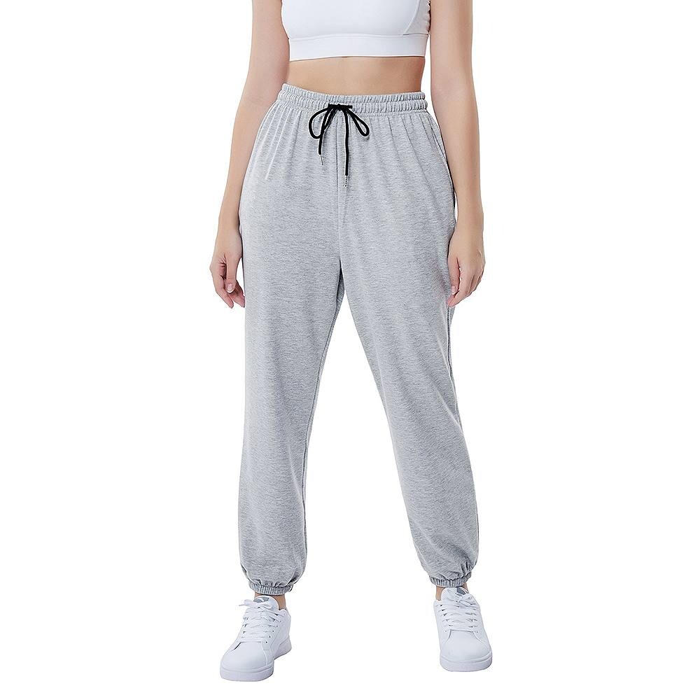 Женские повседневные мешковатые спортивные штаны с высокой талией, брюки для бега, спортивные брюки для отдыха с карманами MISSKY, серый
Женские повседневные мешковатые спортивные штаны с высокой талией, брюки для бега, спортивные брюки для отдыха с карманами MISSKY, серый