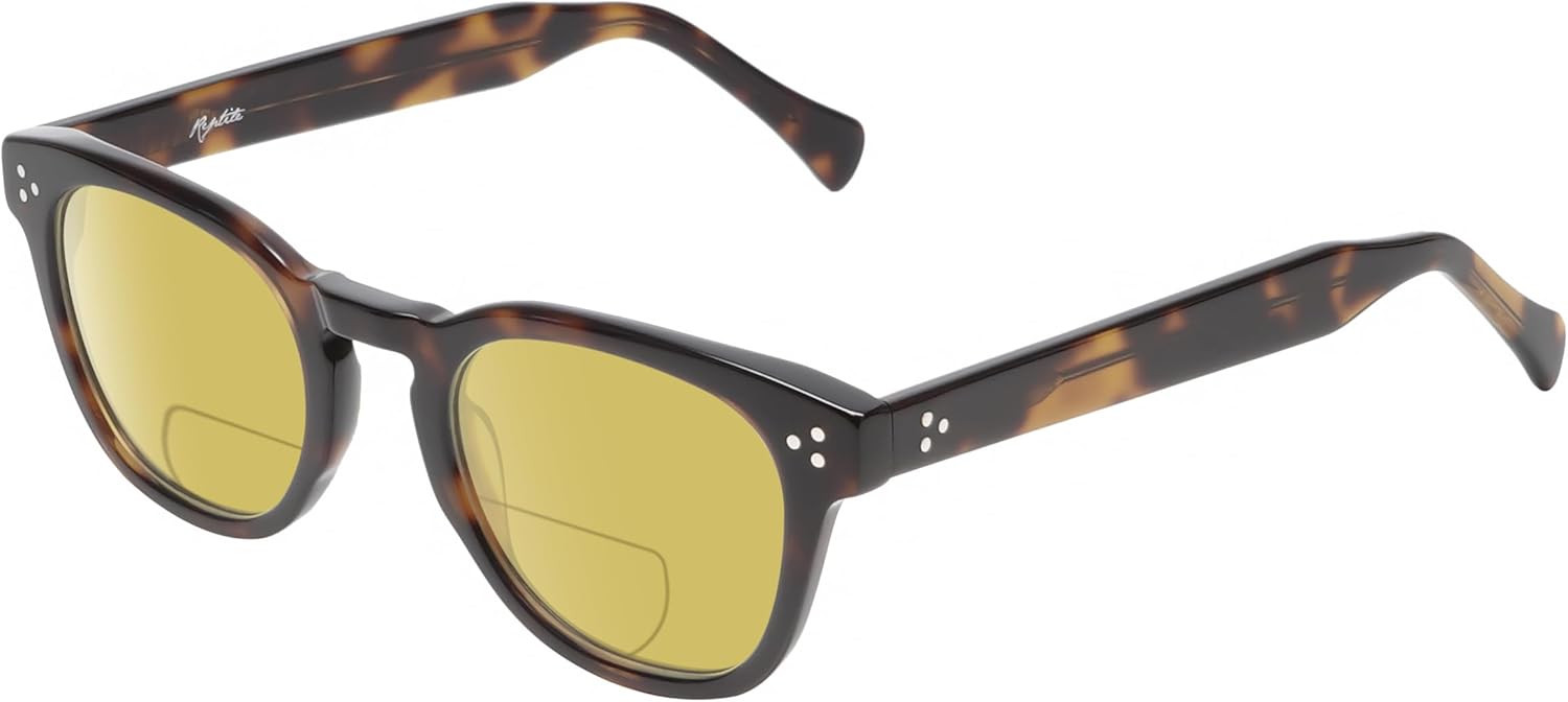 Поляризованные бифокальные солнцезащитные очки Chelidae для чтения, мужские и женские, с защитой от УФ-излучения, для вождения, тонированные Reptile, Tortoise Havana Crystal/Polarized Yellow
Поляризованные бифокальные солнцезащитные очки Chelidae для чтения, мужские и женские, с защитой от УФ-излучения, для вождения, тонированные Reptile, Tortoise Havana Crystal/Polarized Yellow