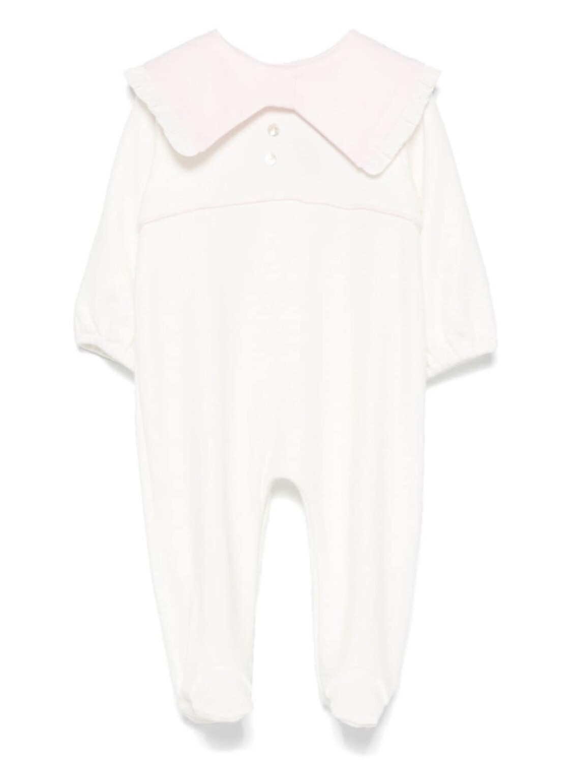 Пижама La Stupenderia с отделкой кантом, белый 
Пижама La Stupenderia с отделкой кантом, белый