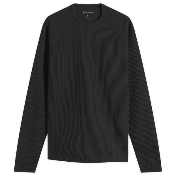 Футболка с длинным рукавом из вафельной ткани Goldwin, черный
Футболка с длинным рукавом из вафельной ткани Goldwin, черный