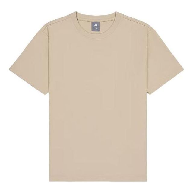 Футболка New Balance Cotton T-Shirt 'Stoneware', бежевый 
Футболка New Balance Cotton T-Shirt 'Stoneware', бежевый