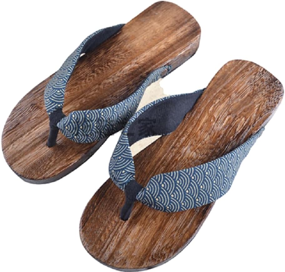 Мужские японские деревянные сабо, традиционная японская обувь широкая, сабо тапочки традиционная японская обувь широкая летняя пляжная обувь Bydzkj, синий
Мужские японские деревянные сабо, традиционная японская обувь широкая, сабо тапочки традиционная японская обувь широкая летняя пляжная обувь Bydzkj, синий