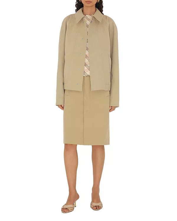 Хлопковая куртка Burberry, бежевый
Хлопковая куртка Burberry, бежевый