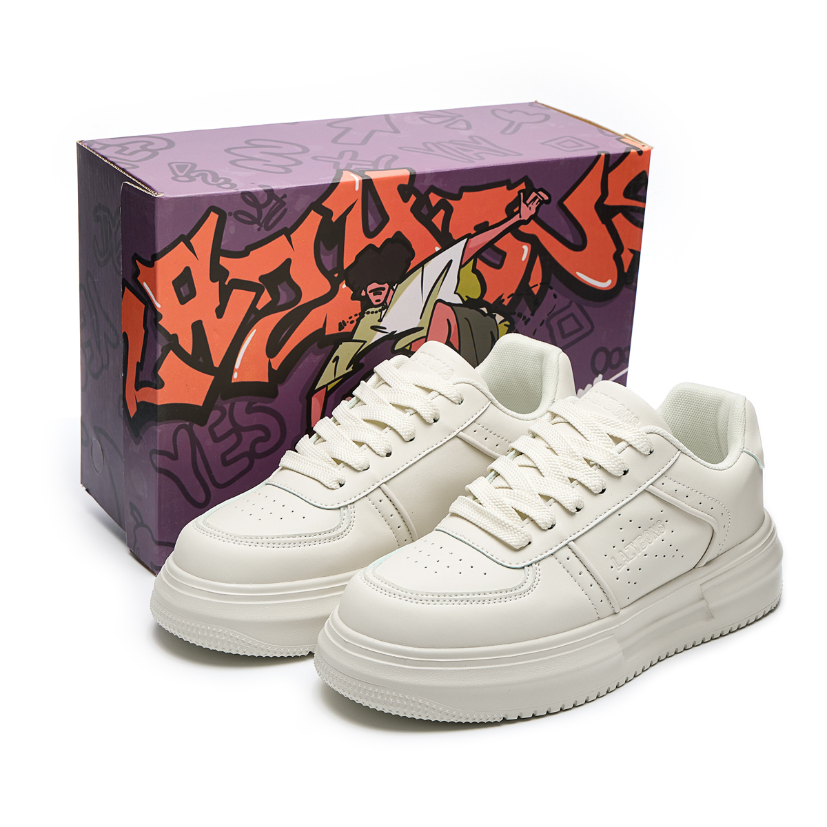 Низкие повседневные туфли для мужчин, увеличивающие рост, отводящие влагу и устойчивые к истиранию LAZY BONS, Beige
Низкие повседневные туфли для мужчин, увеличивающие рост, отводящие влагу и устойчивые к истиранию LAZY BONS, Beige