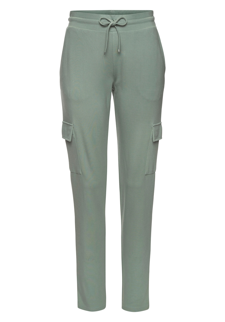 Обычные брюки-карго LASCANA, зеленый
Обычные брюки-карго LASCANA, зеленый