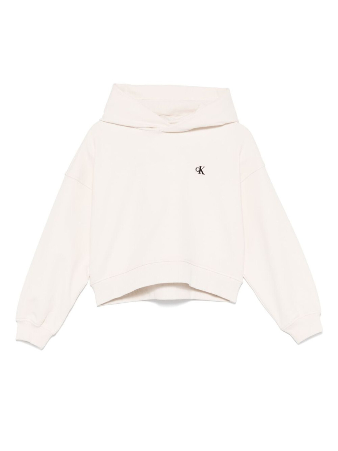 Calvin Klein Kids худи с логотипом, нейтральный цвет 
Calvin Klein Kids худи с логотипом, нейтральный цвет