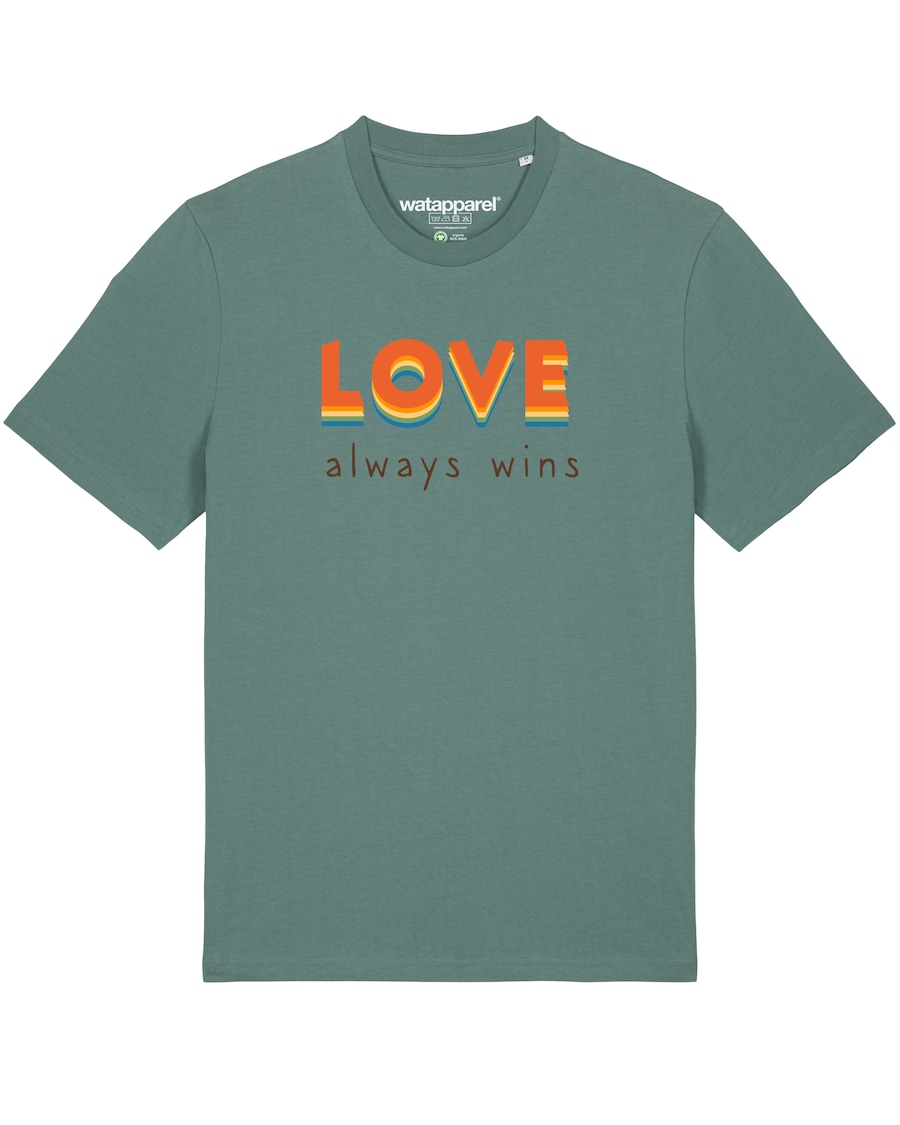 Рубашка Watapparel Love always wins, зеленый
Рубашка Watapparel Love always wins, зеленый