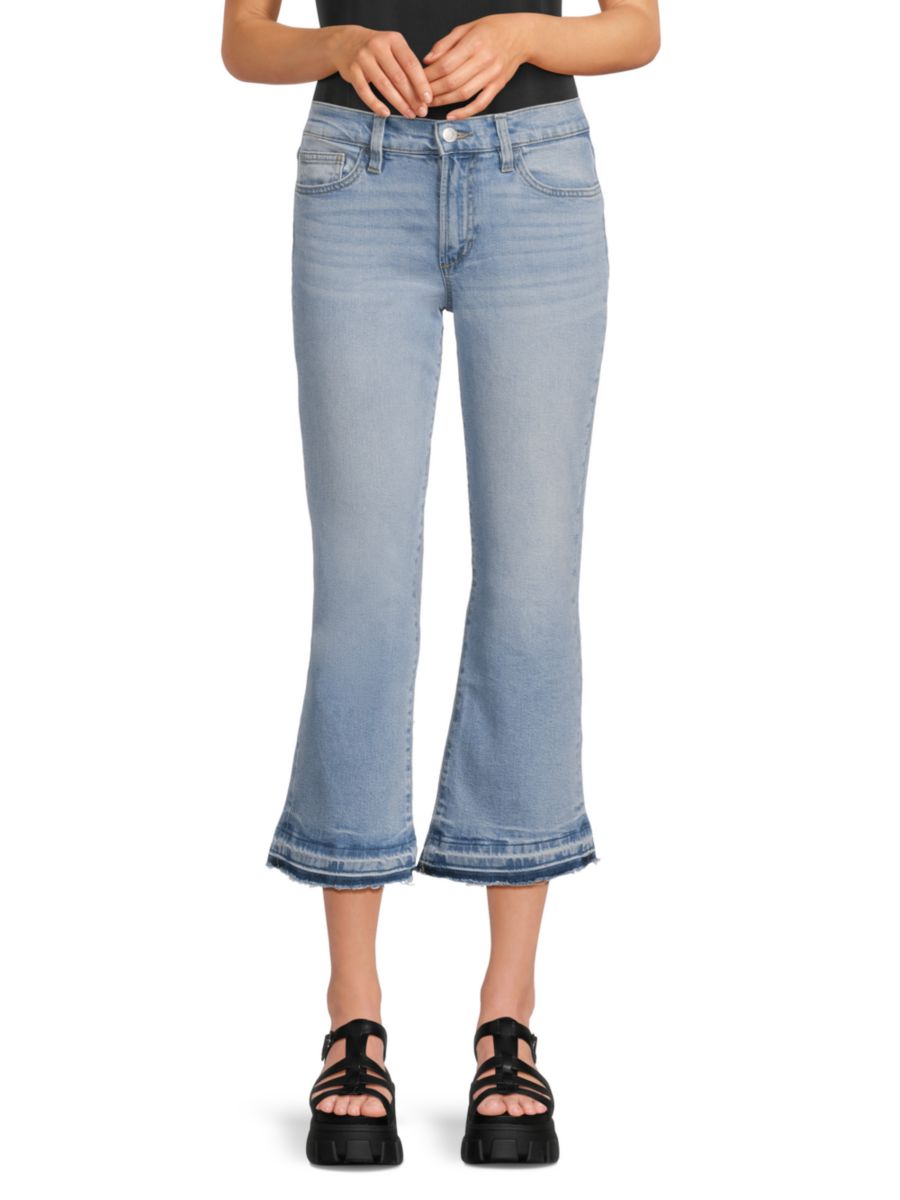 Укороченные джинсы Bootcut с высокой талией Joe's Jeans, цвет Kigali 
Укороченные джинсы Bootcut с высокой талией Joe's Jeans, цвет Kigali