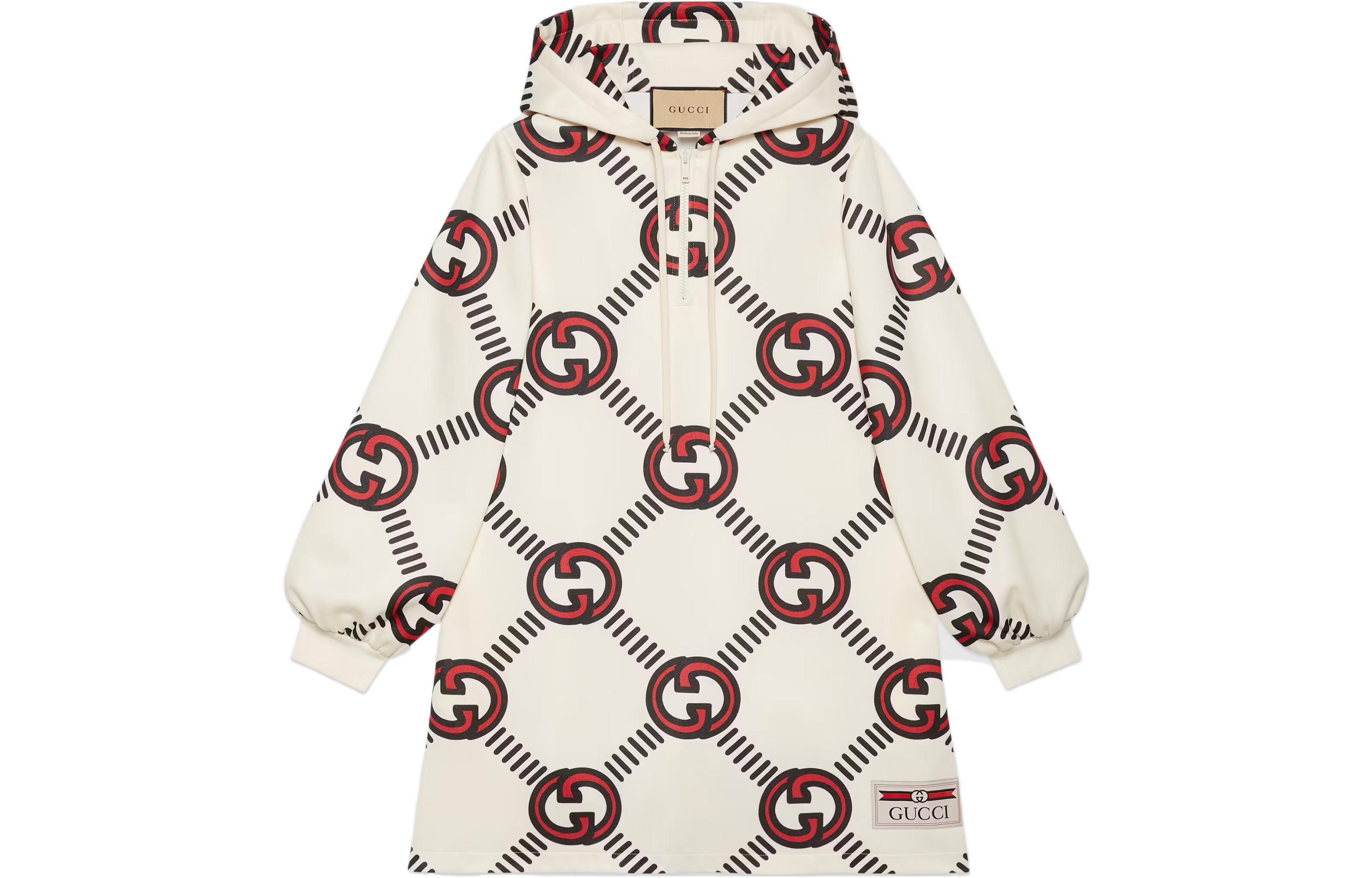 Футболка-платье Interlocking G от GUCCI, бежевая
Футболка-платье Interlocking G от GUCCI, бежевая