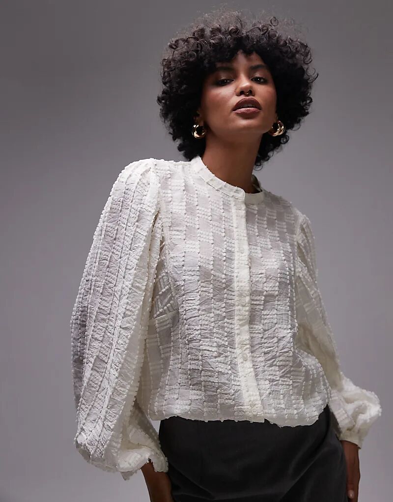 & Other Stories Блузка с объемными рукавами в цвете «бежевый»
& Other Stories Блузка с объемными рукавами в цвете «бежевый»