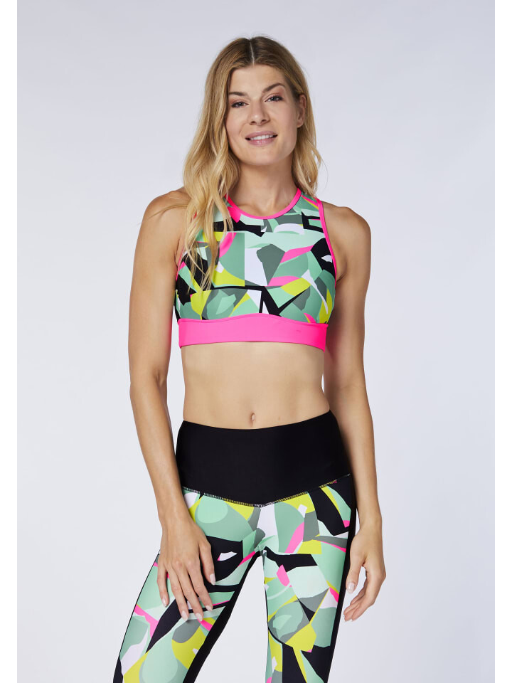 Спортивный бюстгальтер Chiemsee, зеленый
Спортивный бюстгальтер Chiemsee, зеленый