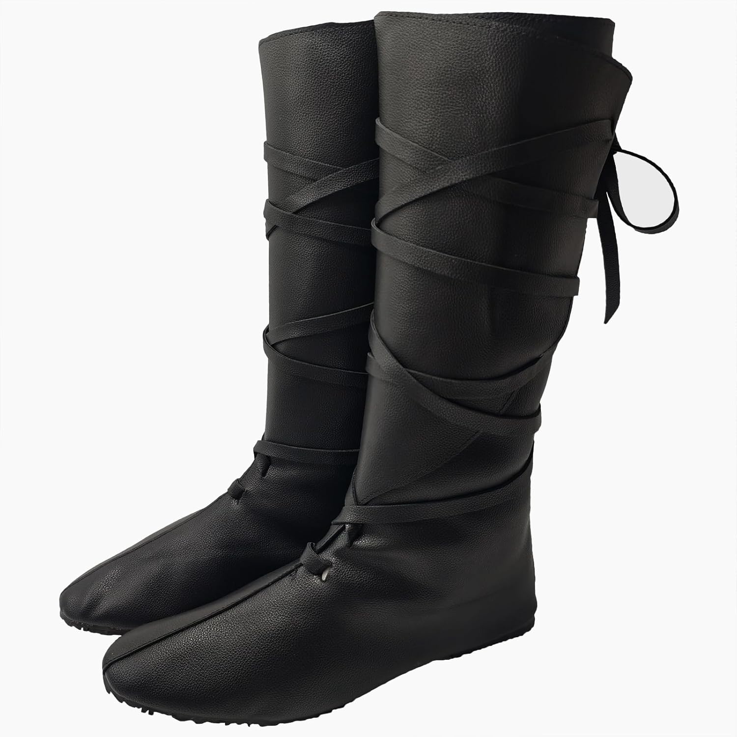 Мужские ботинки для ролевых игр в стиле Ренессанс и Средневековье, Хэллоуин, из искусственной кожи, средние по голени, на шнуровке, кожаные, пиратские, готические, викинговые, завязывающиеся Junqiako, черный
Мужские ботинки для ролевых игр в стиле Ренессанс и Средневековье, Хэллоуин, из искусственной кожи, средние по голени, на шнуровке, кожаные, пиратские, готические, викинговые, завязывающиеся Junqiako, черный