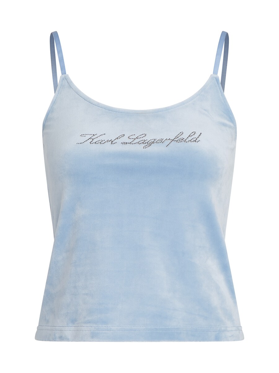 Топ Karl Lagerfeld, светло-синий
Топ Karl Lagerfeld, светло-синий