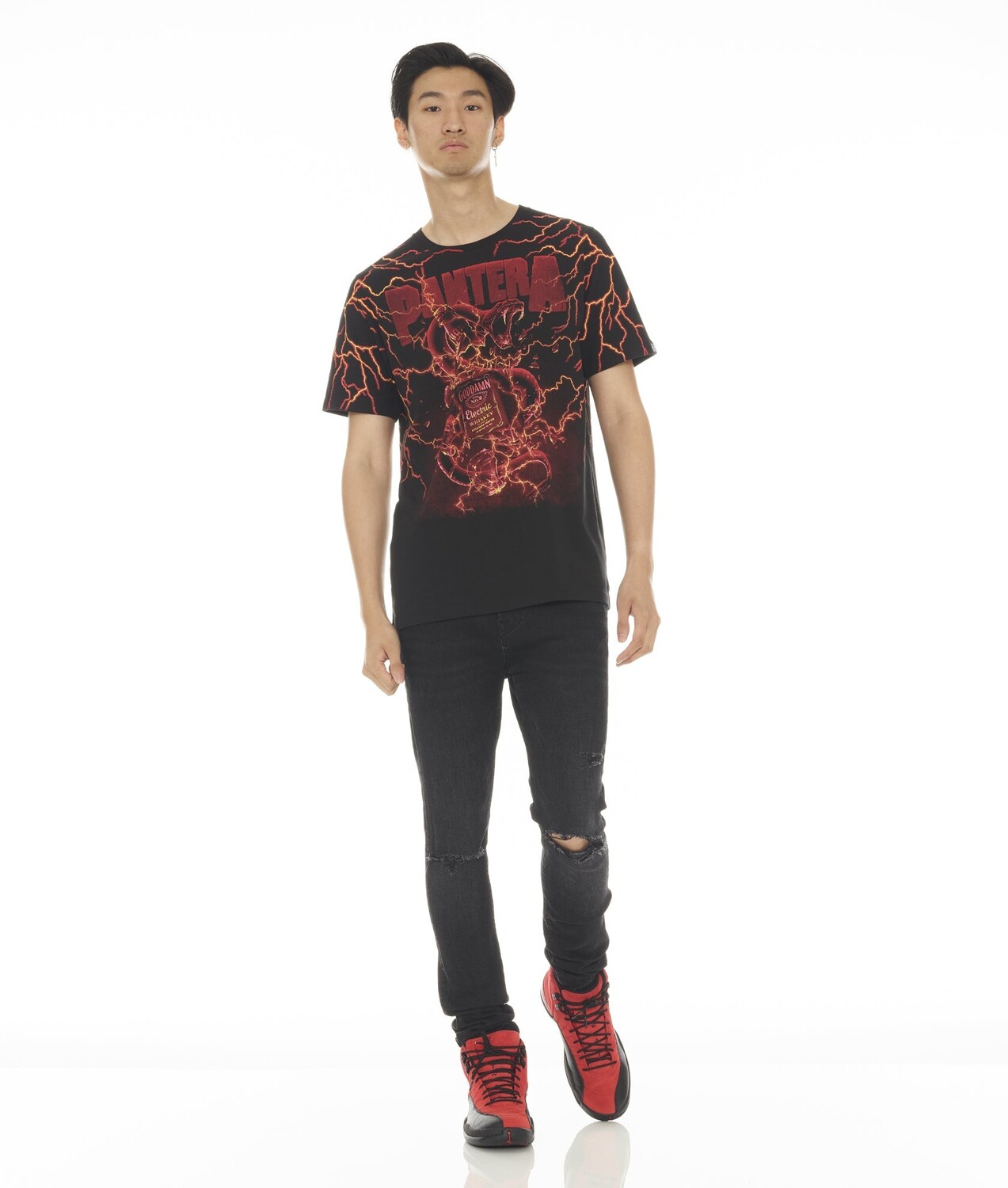 ФУТБОЛКА С КОРОТКИМ РУКАВОМ И КРУГЛЫМ ВЫРЕЗОМ «ВИСКИ» PANTERA Cult of Individuality-Men, черный
ФУТБОЛКА С КОРОТКИМ РУКАВОМ И КРУГЛЫМ ВЫРЕЗОМ «ВИСКИ» PANTERA Cult of Individuality-Men, черный