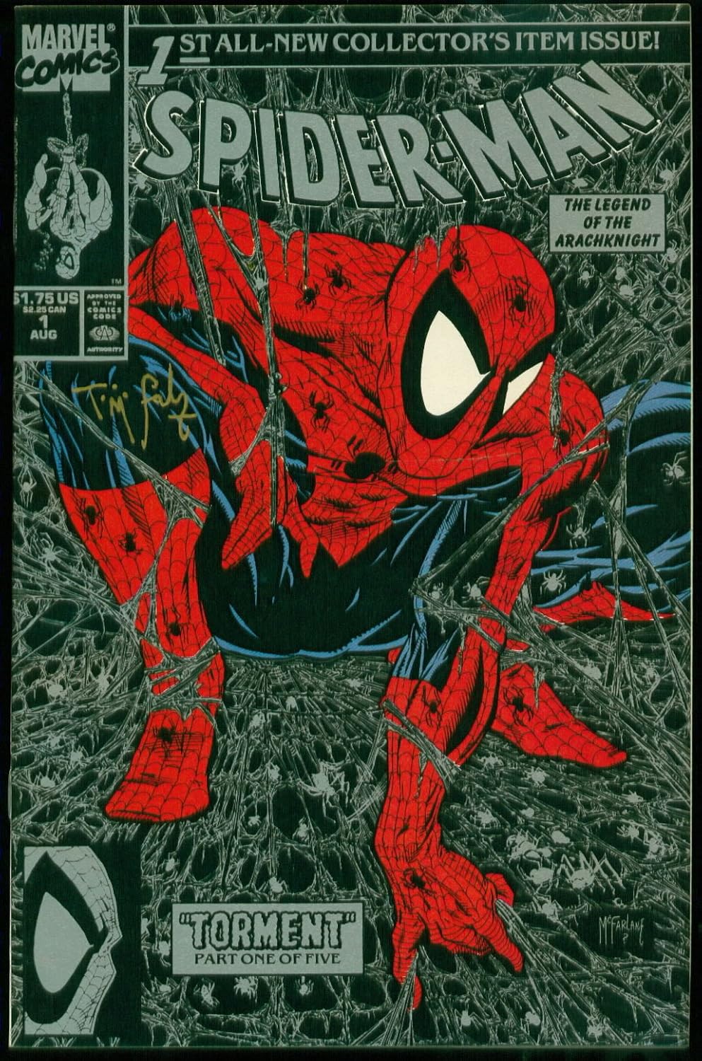Spider-Man #1 (Collector's Item Issue) (Torment) (Stan Lee)
Spider-Man #1 (Collector's Item Issue) (Torment) (Stan Lee)