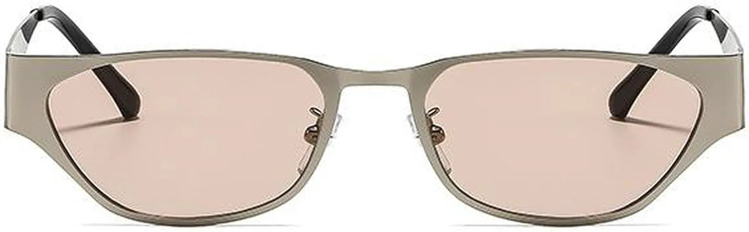 Ретро-солнцезащитные очки «кошачий глаз» для женщин, цвет шампанского, дизайнерские очки в стиле Y2K, модные солнцезащитные очки с защитой от УФ-излучения mincl, C1
Ретро-солнцезащитные очки «кошачий глаз» для женщин, цвет шампанского, дизайнерские очки в стиле Y2K, модные солнцезащитные очки с защитой от УФ-излучения mincl, C1