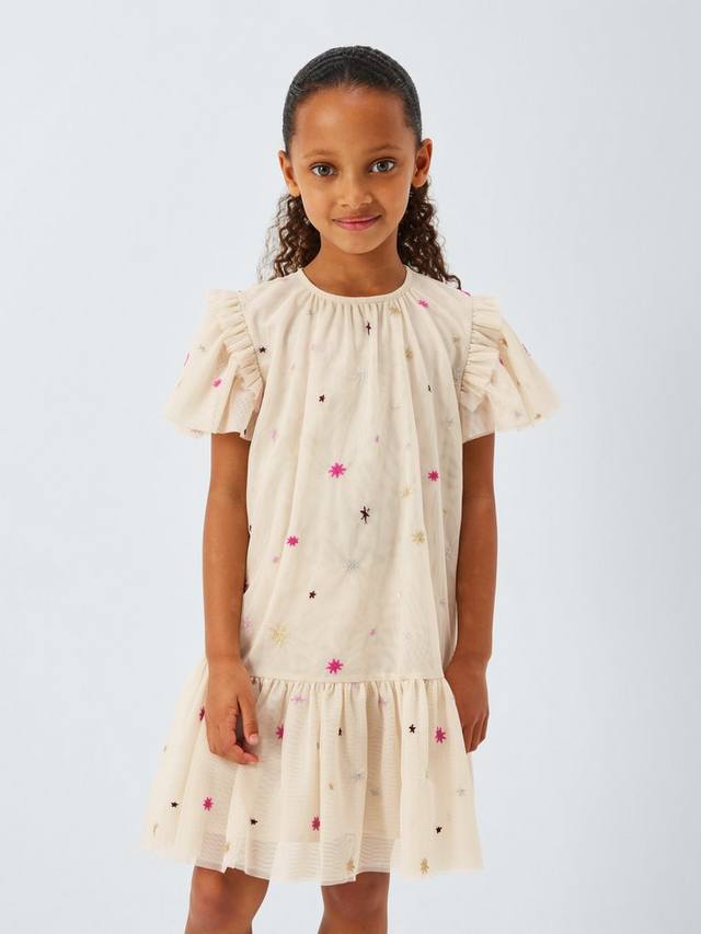 Детское платье для вечеринки из тюля с украшением в виде звезд John Lewis, Cream
Детское платье для вечеринки из тюля с украшением в виде звезд John Lewis, Cream