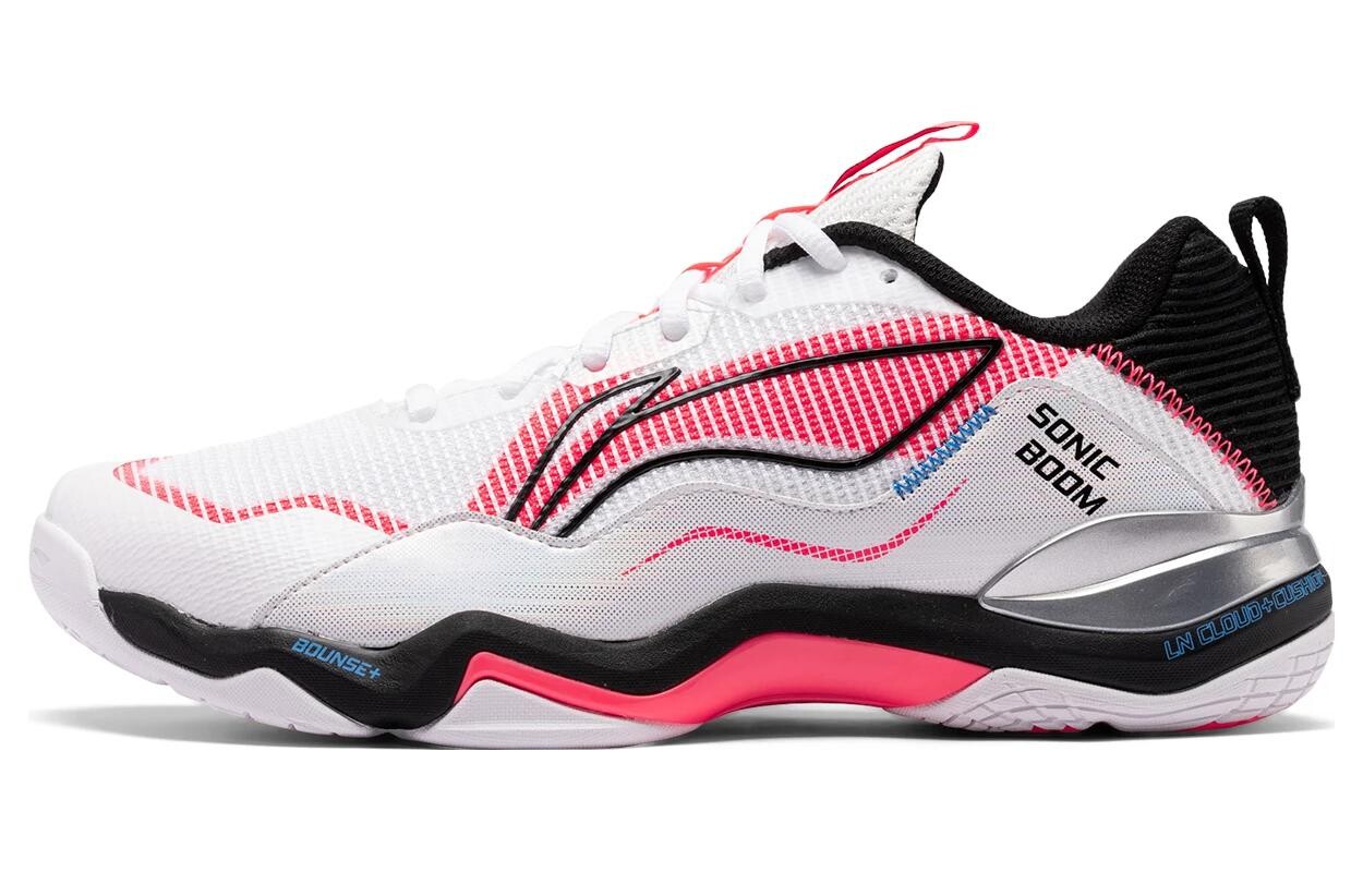 Кроссовки для бадминтона Sonic Boom унисекс с низким верхом PUMA White/PUMA Black/Poison Pink Lining
Кроссовки для бадминтона Sonic Boom унисекс с низким верхом PUMA White/PUMA Black/Poison Pink Lining